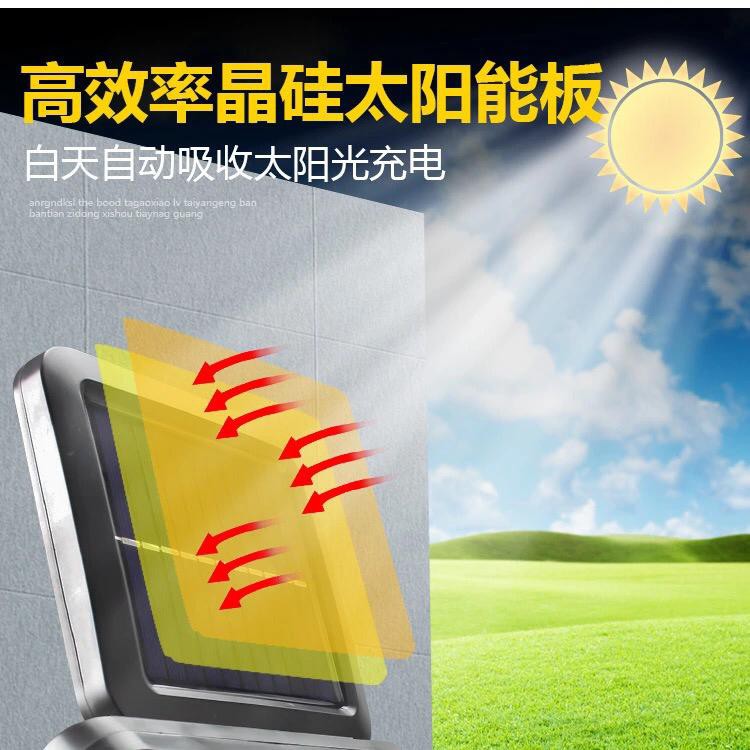 [WS] LAMPU TENAGA MATAHARI  LAMPU LED SOLAR  - LAMPU SOROT SOLAR CELL COB