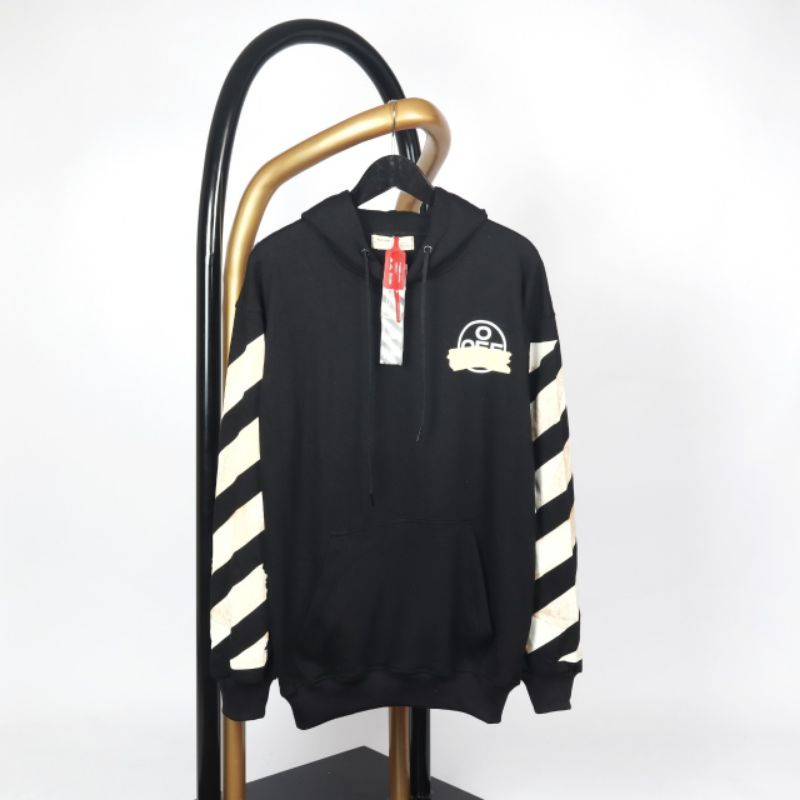 HOODIE OFF WHITE PRIA / SWEATER ORIGINAL OFF-WHITE COWOK
