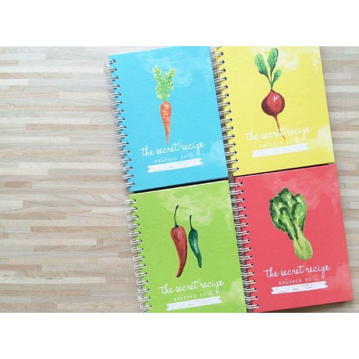 

Peekmybook The Secret Recipe / Buku Catatan Resep Makanan