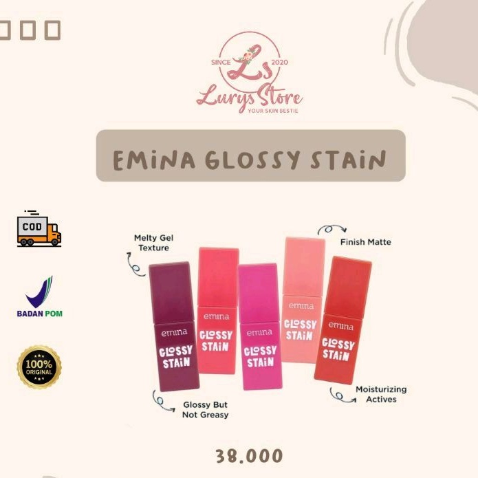 Emina Glossy Stain | Emina Liptint