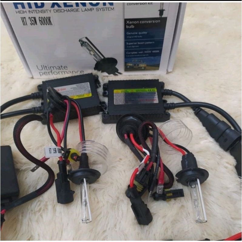 LAMPU MOBIL HID H7 55watt 6000k / LAMPU HID H7 HID XENON