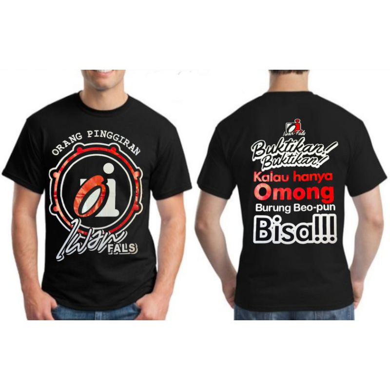 Kaos distro OI iwan fals / kaos oi iwan fals / kaos iwan fals / kaos gambar OI Iwan Fals