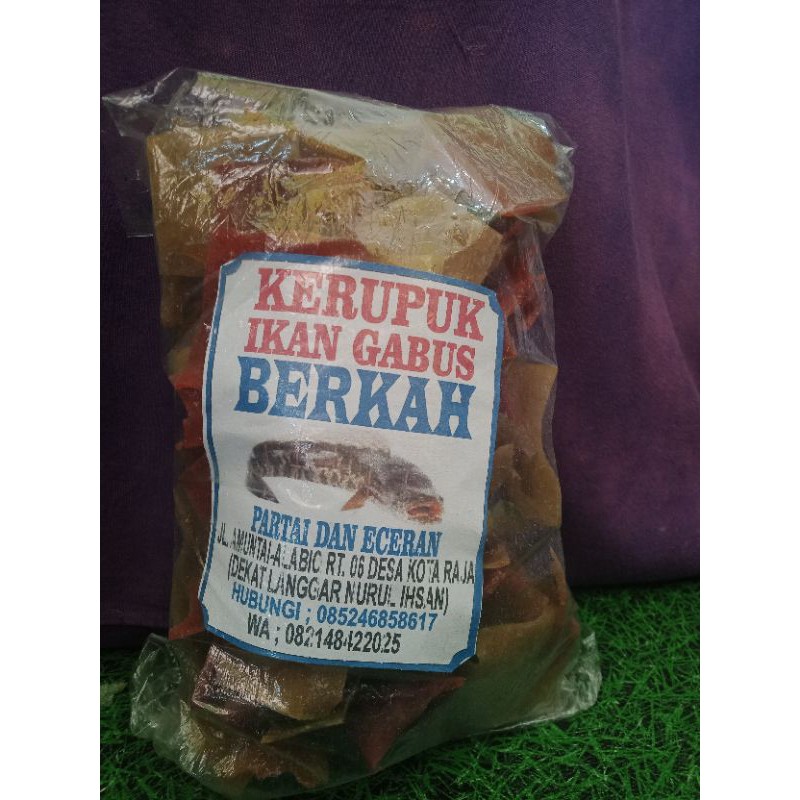 

kerupuk ikan gabus