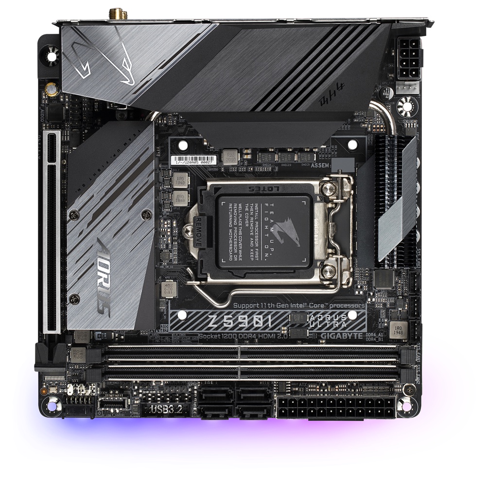 Aorus Z590I AORUS ULTRA, Mini ITX Motherboard