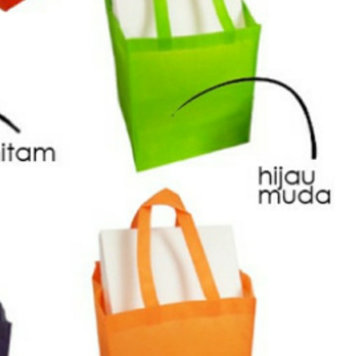 

NEW Tas Kain SPUNBOND Lipat Samping Murah 30 X 40 X 8 Furing Goodie Bag - 30X40X8, Merah