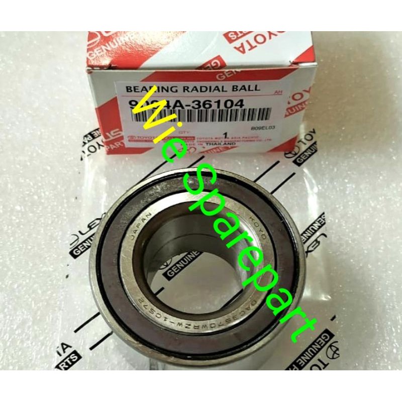 Bearing Lahar Roda Depan Agya Ayla Sensor ABS