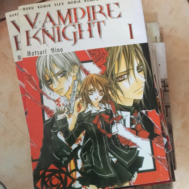 komik vampire knight 1-19 end