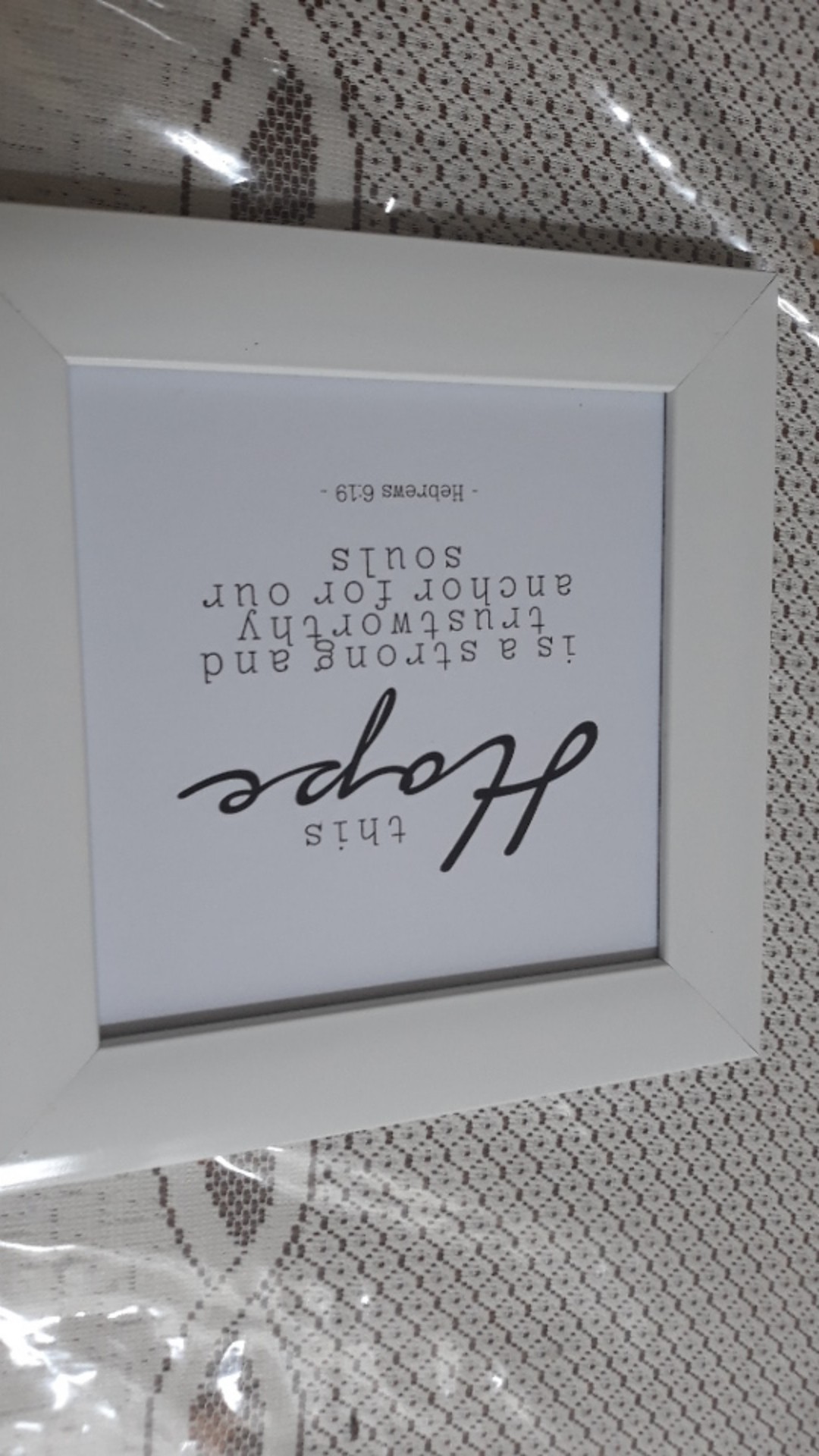 Hiasan Dinding Kristen, Faith, Hope, Love, Pigura Ayat Alkitab,  Bible Wall Decor, Poster Kristen