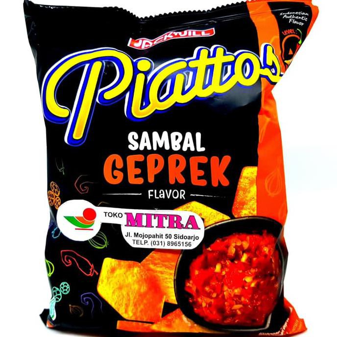 

Best Seller] Piattos Sambal Geprek 78Gr