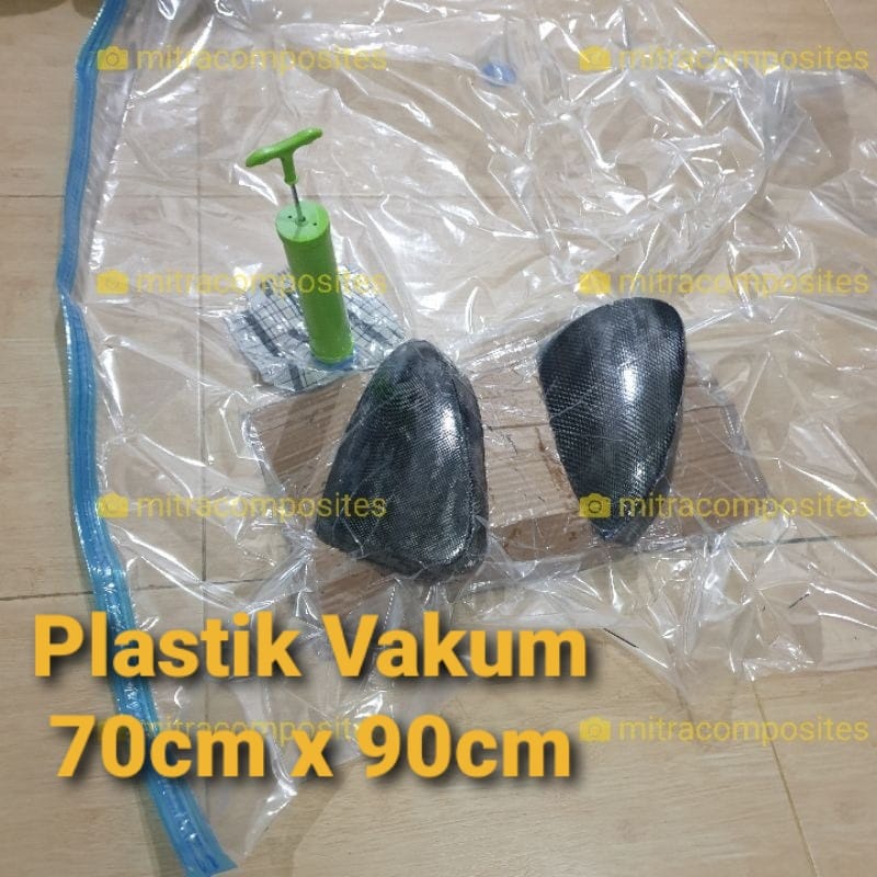 70cm x 90cm x 30cm Plastik vakum vacuum bagging manual alat bantu skinning lapis carbon karbon kevlar