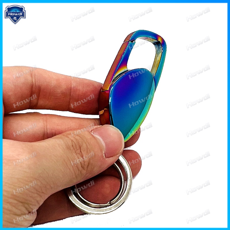 Gantungan Kunci Bahan Stainless steel Warna-Warni