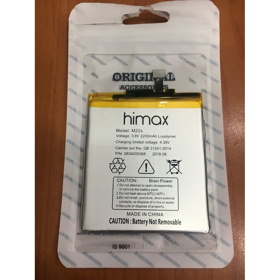 jual  BATERAI BATERE BATTERY HIMAX M22S ORIGINAL