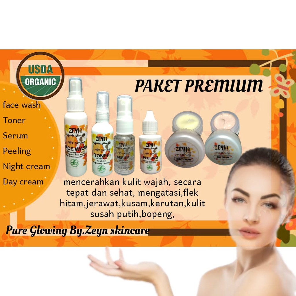Paket Premium Expert Zeyn Organic Skincare