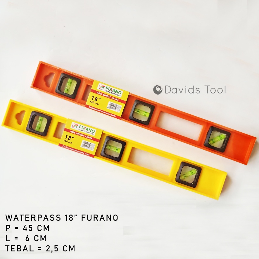 Waterpass Waterpas Abs Anti Pecah Furano