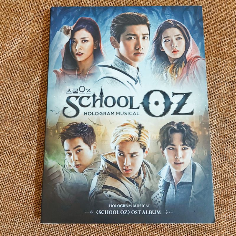 SMTOWN School Of OZ album ( fx , Tvxq , Exo, Shinee, Red Velvet, Snsd , Super Junior  )