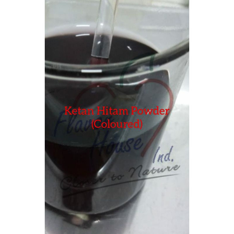 

ketan Hitam Powder Flavor (Coloured) / Black Bean Powder Flavor (Coloured) (pure, biang bubuk)