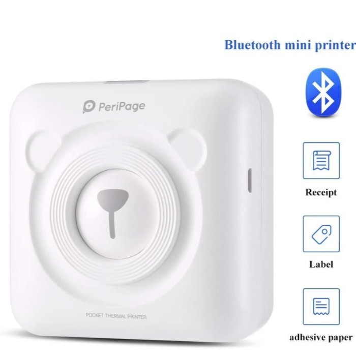 Printer mini bluetooth printer wireless thermal printer
