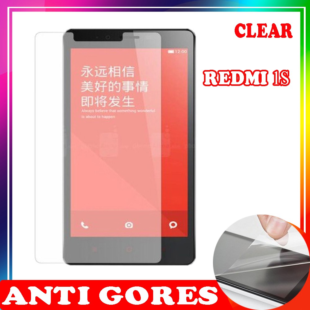 Anti Gores Samsung s6 Edge S7 Sony C3/C3 Dual T3 MR Z2A Xiaomi Redmi 1S 2S Screenguard Pelindung Layar Gadget Antigores Screen Protector HP Handphone Screen Clear Bening