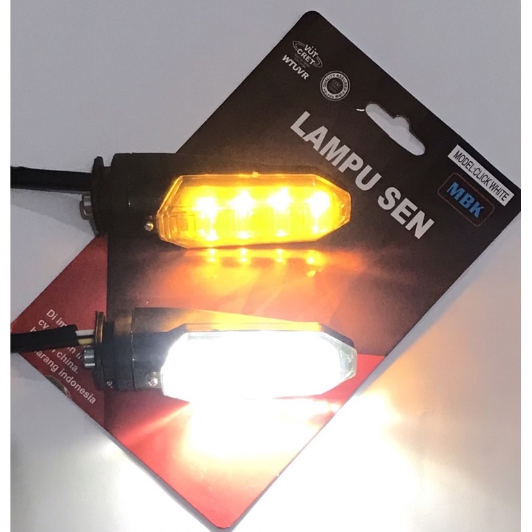 Sein Running 2 Mode Lampu Sen LED Running Model Cb150r Universal Semua Motor