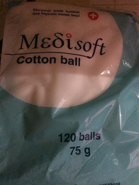 Jessen MEDISOFT Cotton Ball / Bola Kapas isi 120 balls ...