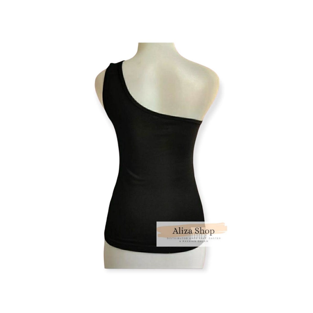 Thank Top One Shoulder Kaos Dalam Tali Besar Merk Miranda Grade A