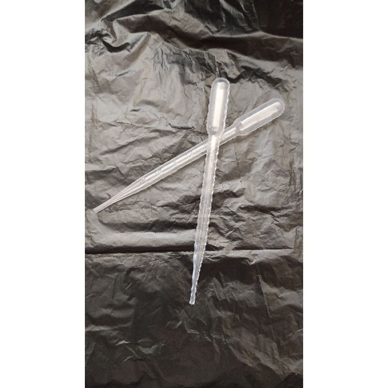 Pipet Plastik 3ml untuk alat bantu takar dosis probiotik ikan dan pakan ikan