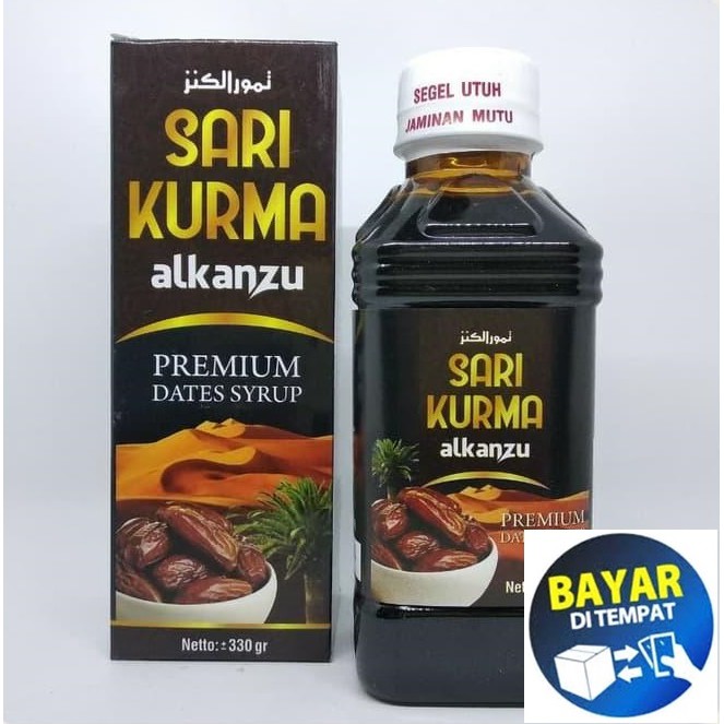 

Sari Kurma Premium Dates Syrup Alkanzu 330 Gram