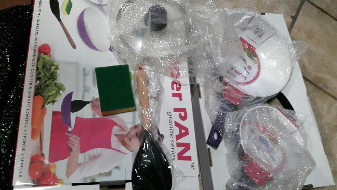 Bolde Super Pan Granite Set Purple 5pcs