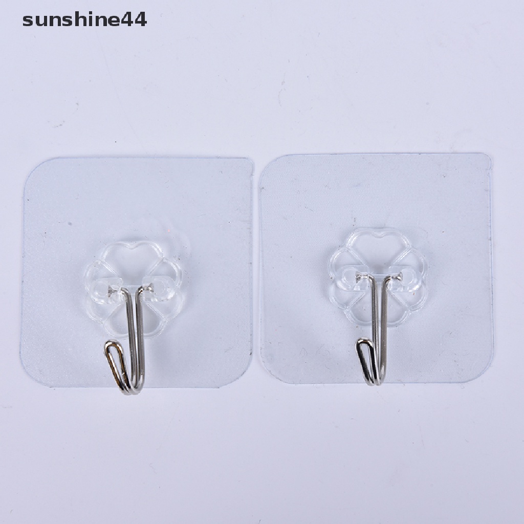 Sunshine 1pc Gantungan Dinding Dengan Suction Cup Kuat Untuk Dapur / Kamar Mandi