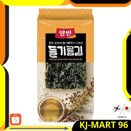 

KOREAN FOOD/SNACK KOREA IMPORT YANGBAN RUMPUT LAUT + MINYAK PERILA - SEASONED LAVER PERILA OIL KOREA