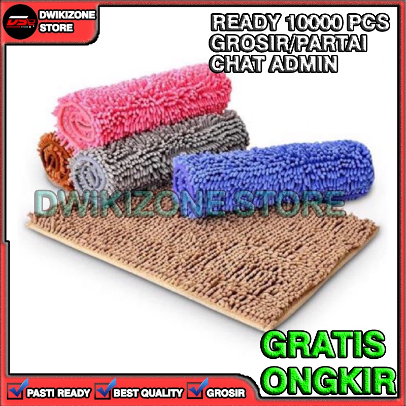 [GROSIR] KESET CENDOL MICROFIBER WARNA MICRO MIKRO FIBER MIKROFIBER ANTI SLIP PREMIUM 40X60CM 40 X 60 CM