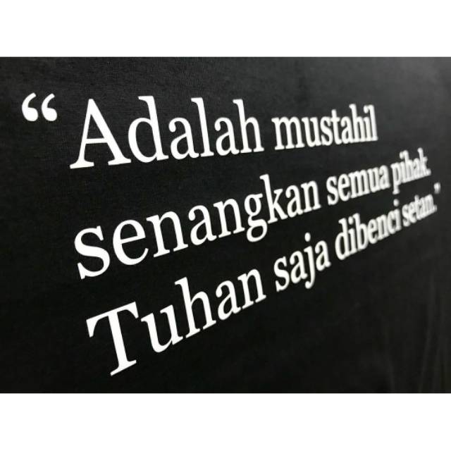 Custom kaos/ kaos tulisan/ custom kaos kata / custom kaos tulisan