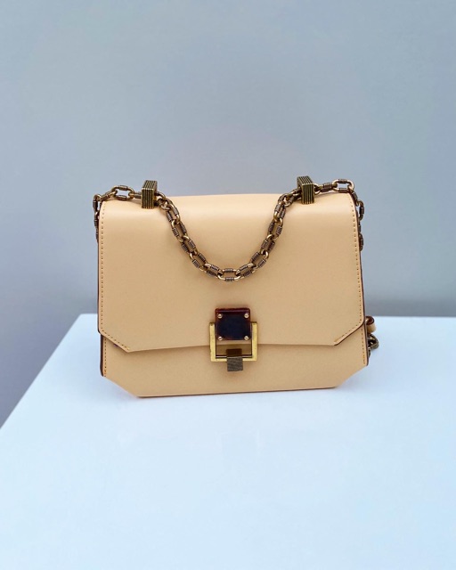 SALE Chain Handle Geometric Crossbody Bag