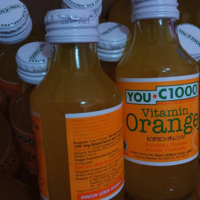 Jual You C 1000 Orange Miniman Vitamin C Produk Langka Uc 1000 Indonesia Shopee Indonesia