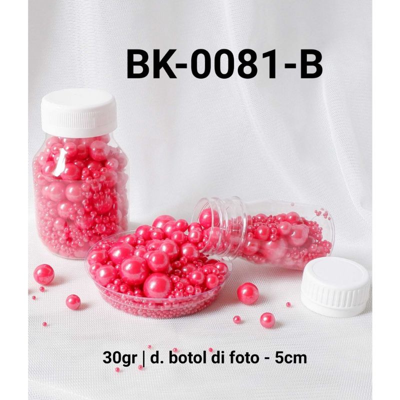 edible sprinkle dekorasi imlek isi 30 gr - BK 0081