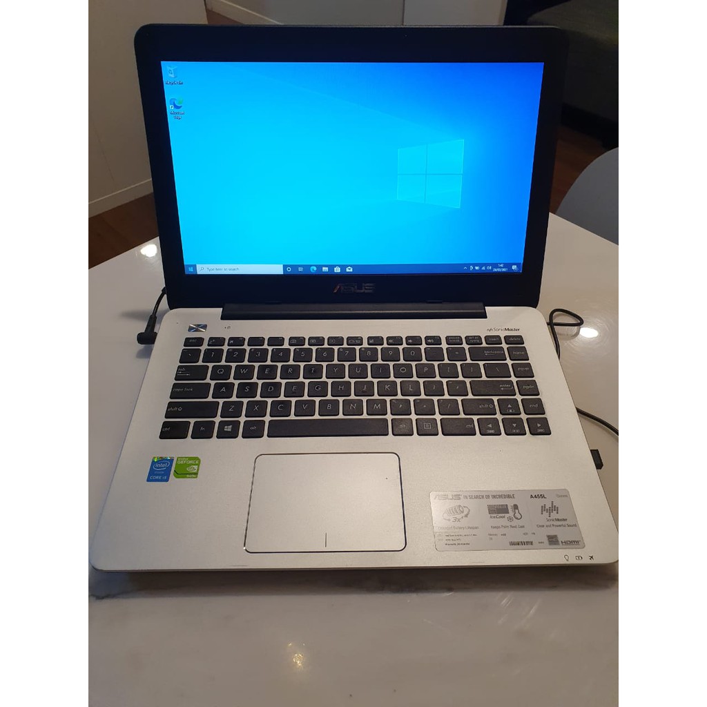 Laptop Asus A455L Intel Core I5-4210U / 8 GB / 1 TB NVIDIA GEFORCE BEKAS MULUS