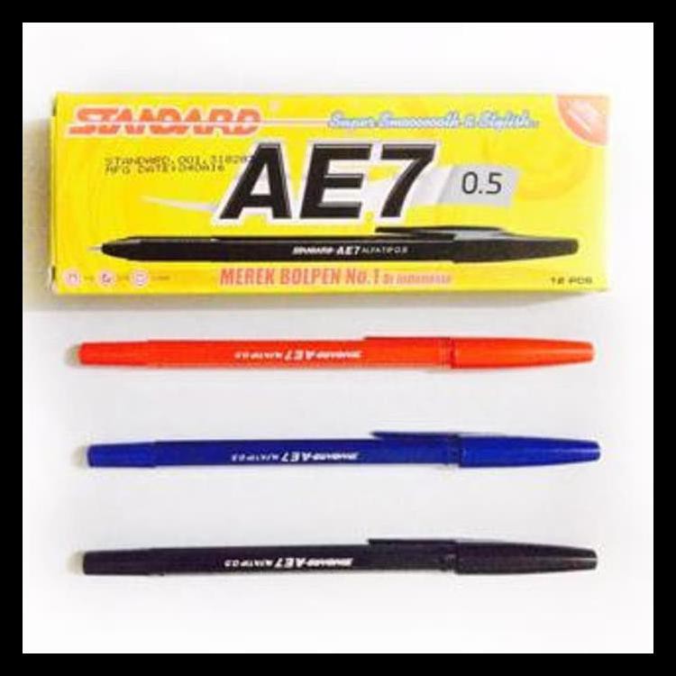 

PALING MURAH PULPEN BOLPEN BOLPOINT STANDARD AE-7 / AE7 MURAH BARANG TERUPDATE