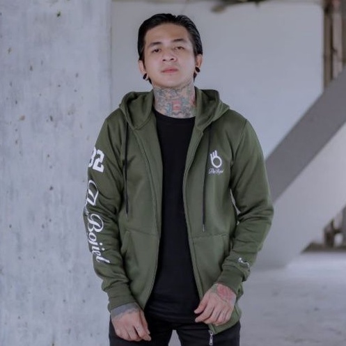 Hoodie Pria Clothing Hoodie Distro Original MOTIF  L-XL