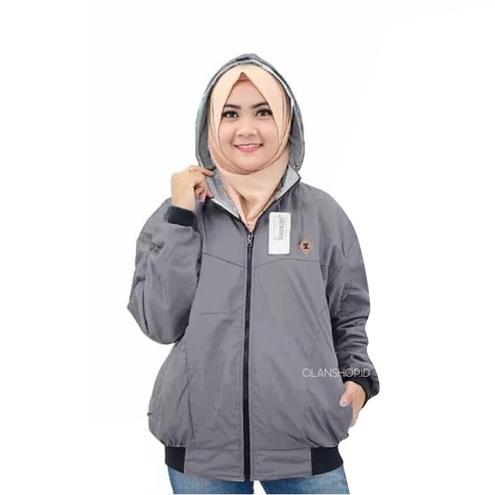 Jaket Bb Dc Wanita Bolak Balik Jaket Bb Dc Cewek Jaket Cewek Bb Dc 2in 1