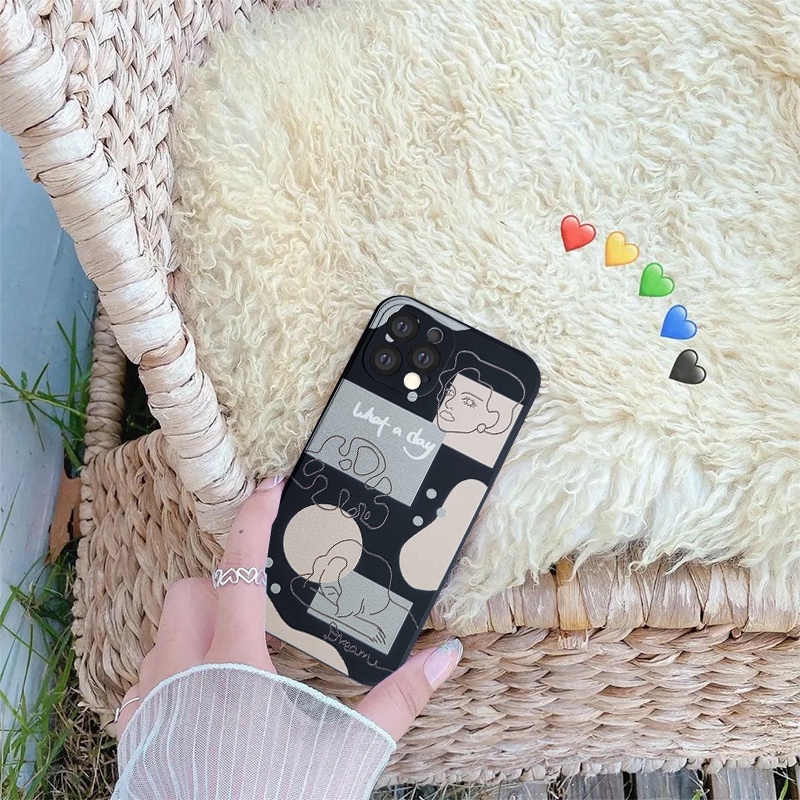 Soft Case Motif Geometri Warna Ungu Untuk Oppo A57 Reno 6 A16 A15 A12 A95 A74 Reno 5 5F 4 4F A53 2020 A52 A5 2020 A92 A72 A5S A7 A12 A3S A11