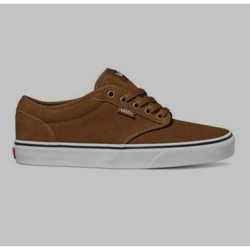 SEPATU SIZE 49 - VANS ATWOOD SUEDE BROWN || ORIGINAL