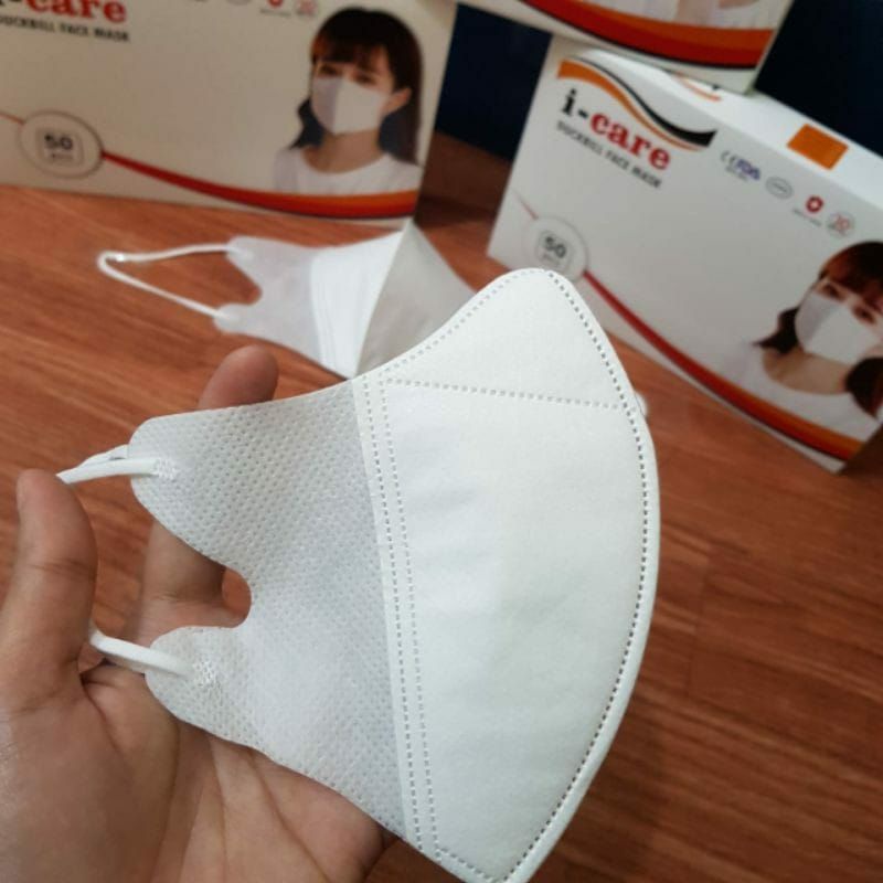 *MASKER DUCKBILL I CARE*  WARNA *HITAM *PUTIH Serbuu bos *HARGA BARU*