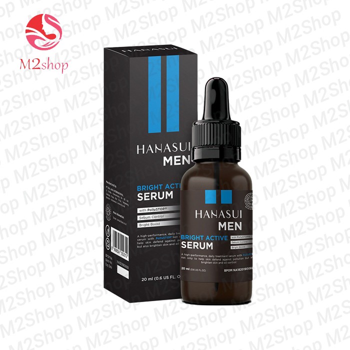 [HITAM ] Hanasui Men Bright Active Serum