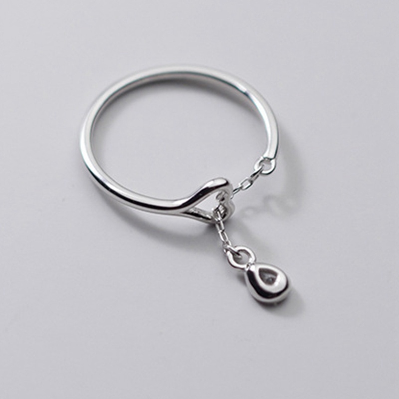 Cincin Sterling Silver 925 Model Rantai Terbuka Untuk Wanita