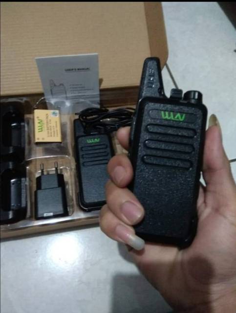 Walkie Talkie HT WLN KDC1 Two-Way Radio KD-C1 ( isi 2 pcs)