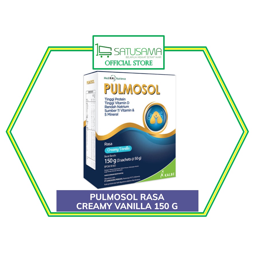 

PULMOSOL VANILA 150 G