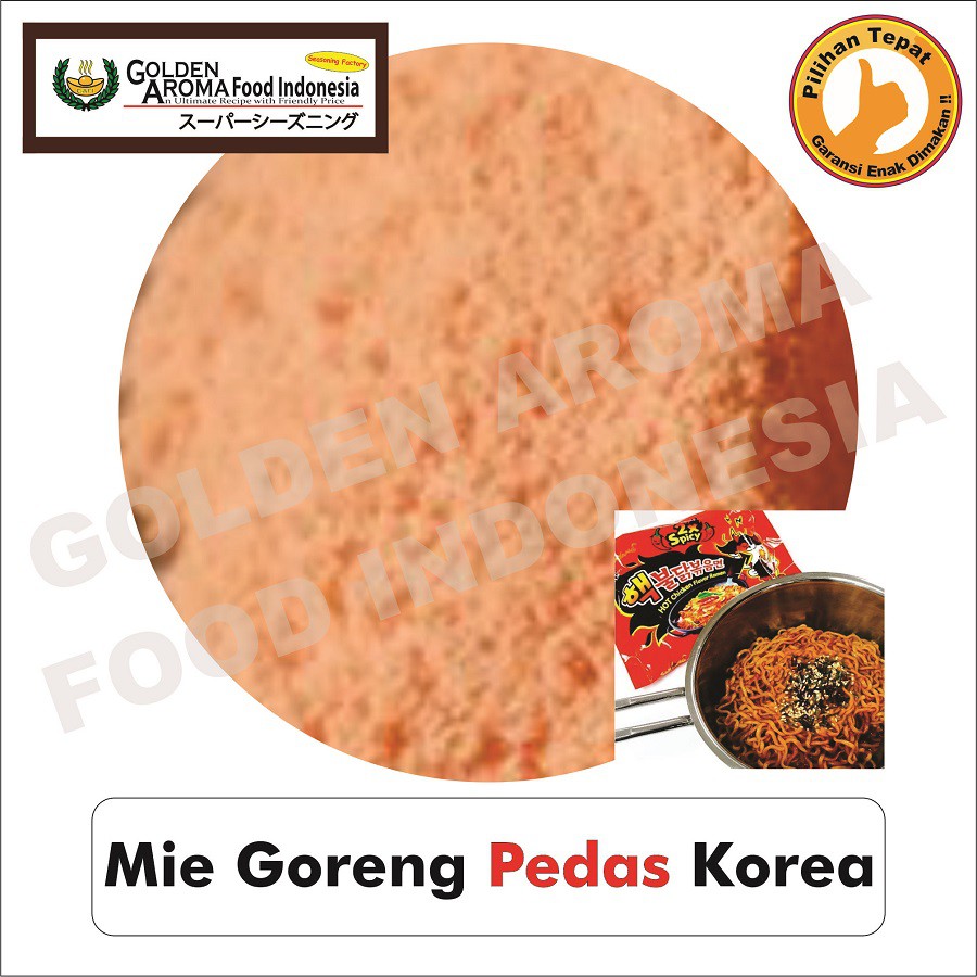 

Bubuk Tabur Rasa mie pedas korea 500gr Bumbu Masak Serbaguna Enak Murah Halal 1/2Kg Seasoning Powder