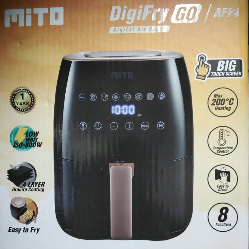 Jual Digital Air Fryer Mito Digifry Go Af Airfryer Indonesia Shopee Indonesia