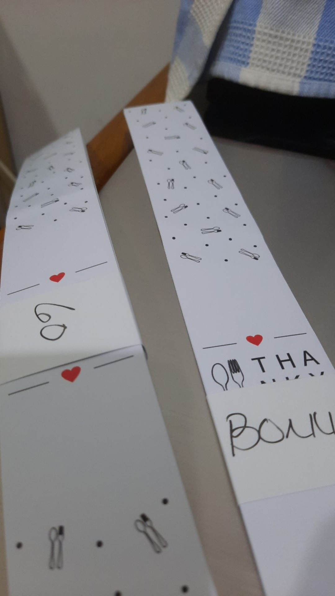 Paper Bowl Lunch Box Stiker Segel Roll Label Box Makanan Salad Buah