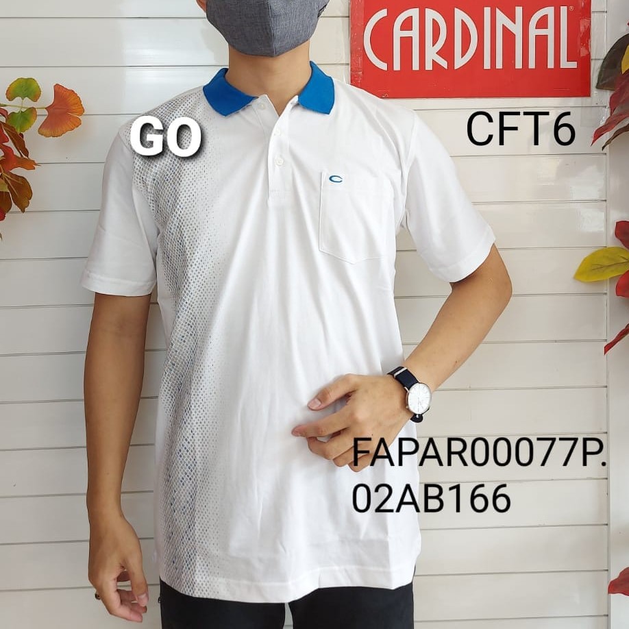 gof CFT CARDINAL FORMAL TSHIRT Pakaian Pria Atasan Kaos Polo T-shirt Casual Original Lengan Pendek